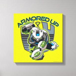 Armored Up - Omni-Kix Slapback Canvas Afdruk