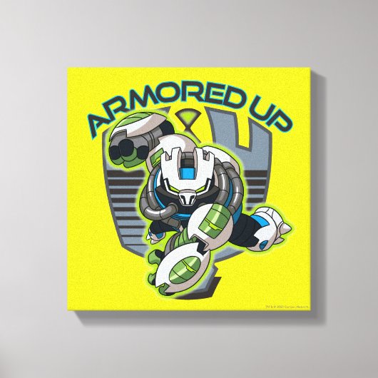 Armored Up - Omni-Kix Slapback Canvas Afdruk (Voorkant)