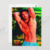 Armpits & abs briefkaart (Voorkant / Achterkant)