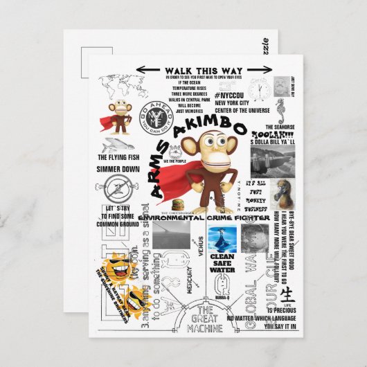 ARMSAKIMBO 2 BRIEFKAART (Voorkant / Achterkant)