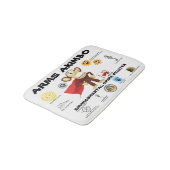 ARMSAKIMBO 2 kids Badmat (Gekanteld)