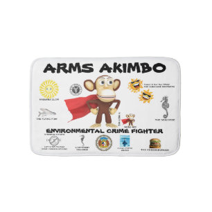 ARMSAKIMBO 2 kinderen Badmat