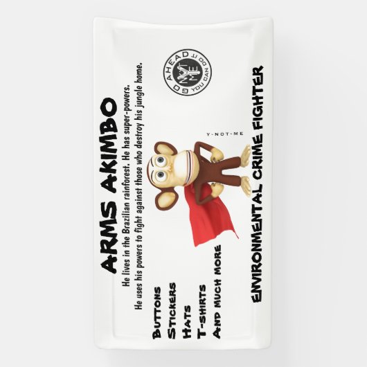 ARMSAKIMBO 2md Spandoek (Verticaal)