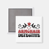 Armstoel detective magneet (Voorkant / Achterkant)