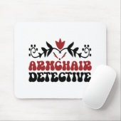 Armstoel detective muismat (Met muis)