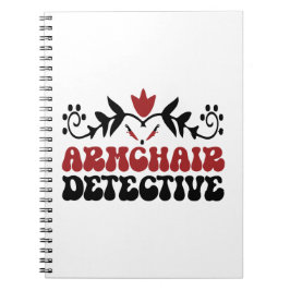 Armstoel detective notitieboek