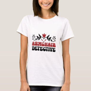 Armstoel detective t-shirt