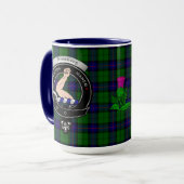 Armstrong Clan Badge Combo 15oz Mug (Devant gauche)