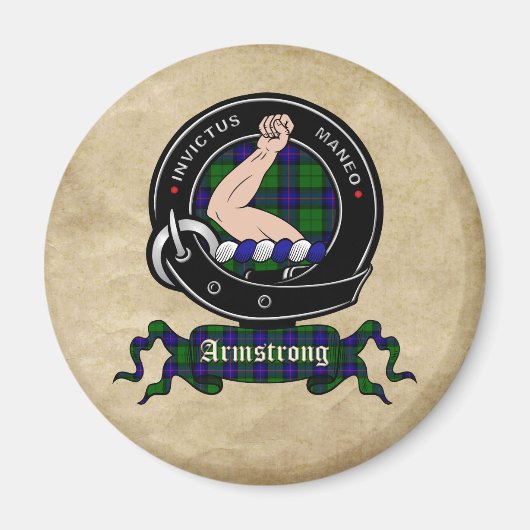 Armstrong Clan Badge Magnets (Devant)