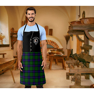 Armstrong Clan Badge & Tartan Kilt Apron Schort