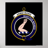 Armstrong - Clan Crest Poster (Voorkant)