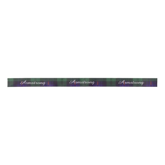 Armstrong clan Pset Scottish tartan Lint (Voorkant)