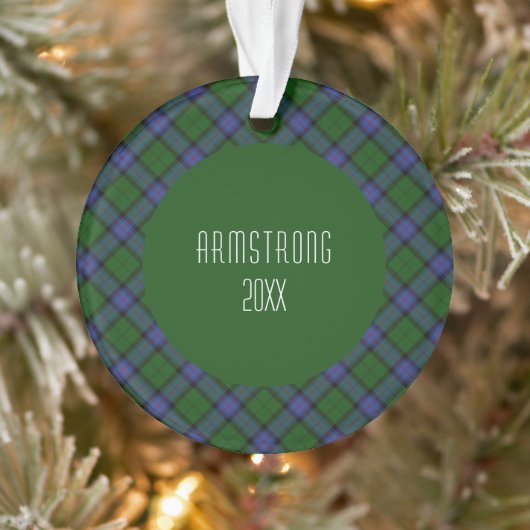 Armstrong Clan Tartan Scottish Plaid (Arbre)