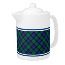 Armstrong Family Tartan Royal Blauw en Groen Plaid