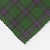 Armstrong Officieel LAN Tartan met uw initialen Fleece Deken (Hoek)