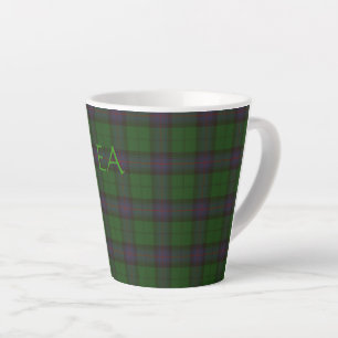 Armstrong Officieel LAN Tartan met uw initialen Latte Mok