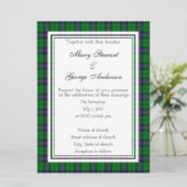 Armstrong Scottish Faire-part de mariage (Debout devant)