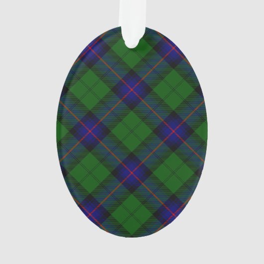 Armstrong tartan bleu et vert plaid (dos)