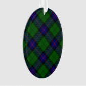 Armstrong tartan bleu et vert plaid (devant)