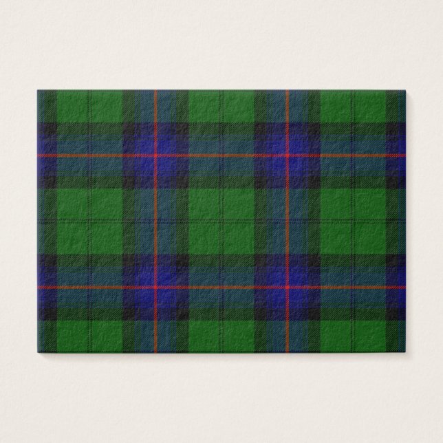 Armstrong tartan bleu et vert plaid (Devant)