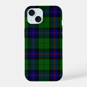Armstrong tartan blue en green plaid iPhone 15 hoesje
