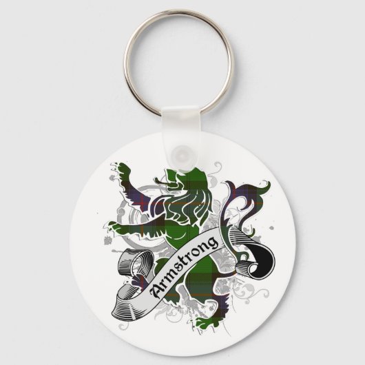 Armstrong Tartan Lion Sleutelhanger (Voorkant)
