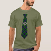 Armstrong Tartan Necktie T-Shirt w/Badge (Devant)