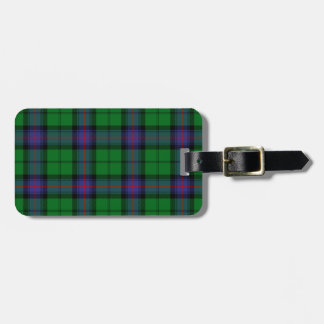 Armstrong Tartan Patroon Bagagelabel