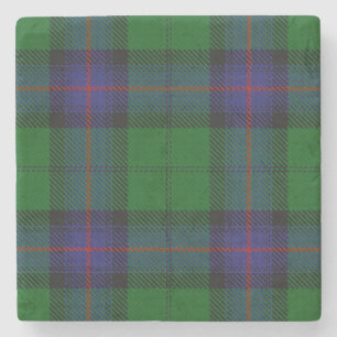 Armstrong Tartan Stenen Onderzetter