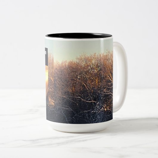 Armure complète de Dieu Mug à deux tons (Devant droit)