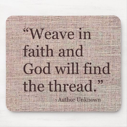 Armure dans le tapis de souris de foi (Devant)