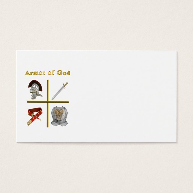 Armure de Dieu produits (Devant)
