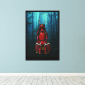Armure de Sanada Yukimura Toile 24x36 Impression (Insitu (Plancher de Bois))