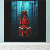 Armure de Sanada Yukimura Toile 40x40 Impression (Insitu (Plancher de Bois))