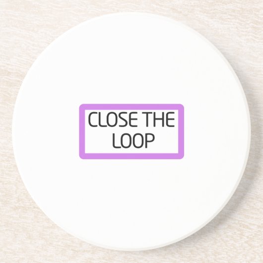 Armure de surface | Dessous de verre en grès absor (Devant)