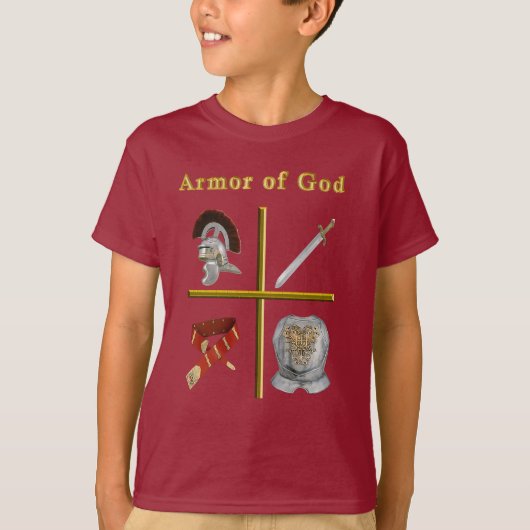 Armure de T-shirt de Dieu (Devant)