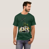 Armure entière de Dieu, T-shirt vert-foncé (Devant entier)