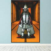 Armure Oda Nobunaga Toile 40x60 (Insitu (Plancher de Bois))