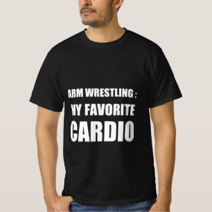 Armworstelen: mijn favoriete cardio t-shirt