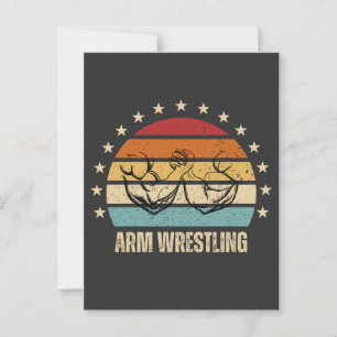 armworstelspier briefkaart