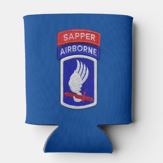 Army 173rd Airborne Division Sapper Blikjeskoeler (Achterkant)