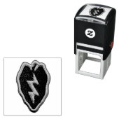 Army 25th Infantry Division Tropic Lightning Patch Zelfinktende Stempel (In situ)