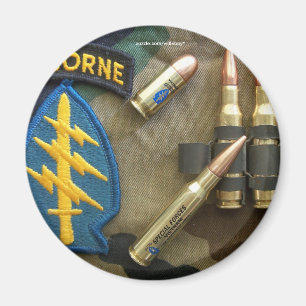 Army 5th Green Barets Special Forces NAM Magneten