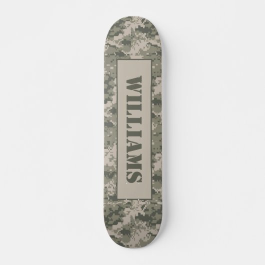 ARMY ACU Camoflauge Digital Camo Comp Skateboard (Voorkant)