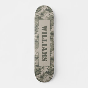 ARMY ACU CamoFlauge Digitale Old School Skateboard