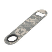ARMY ACU Digital Camo Camouflage Bottle Open Speed Flessenopener (Voorkant Gekanteld)