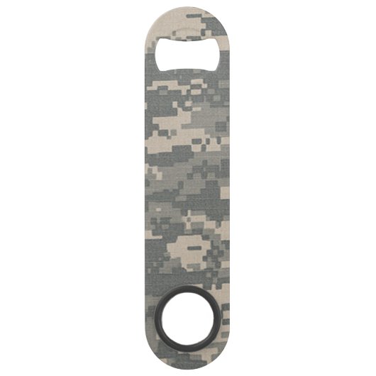 ARMY ACU Digital Camo Camouflage Bottle Open Speed Flessenopener (Achterkant)