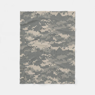 ARMY ACU Digital Camouflage Fleece Blanket Deken
