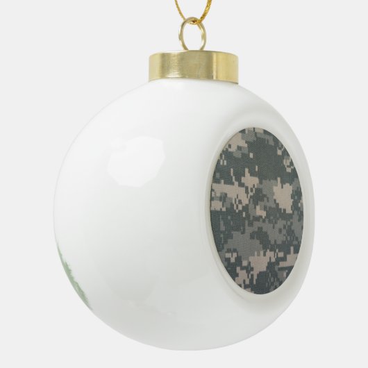 ARMY ACU KERAMISCHE BAL ORNAMENT (Links)