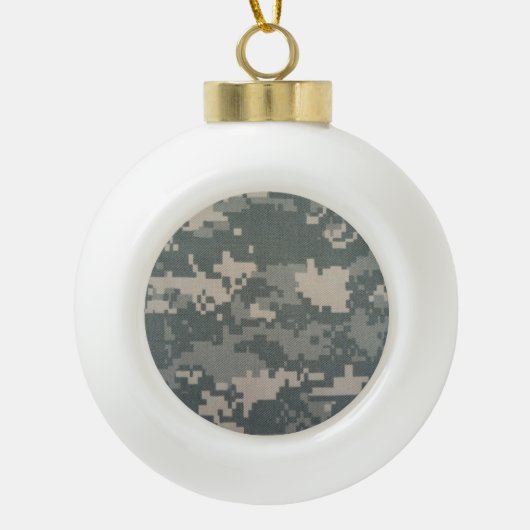 ARMY ACU KERAMISCHE BAL ORNAMENT (Voorkant)